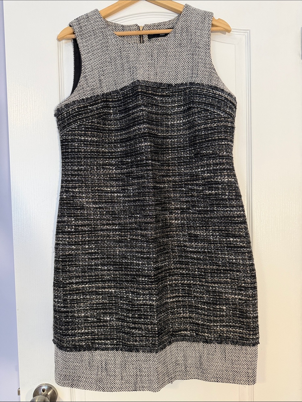 Karl Lagerfeld Tweed Dress – Size 12 – Fully Lined – Like New